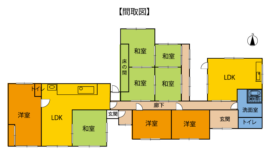 間取り図面(間取) 間取り図面(間取)